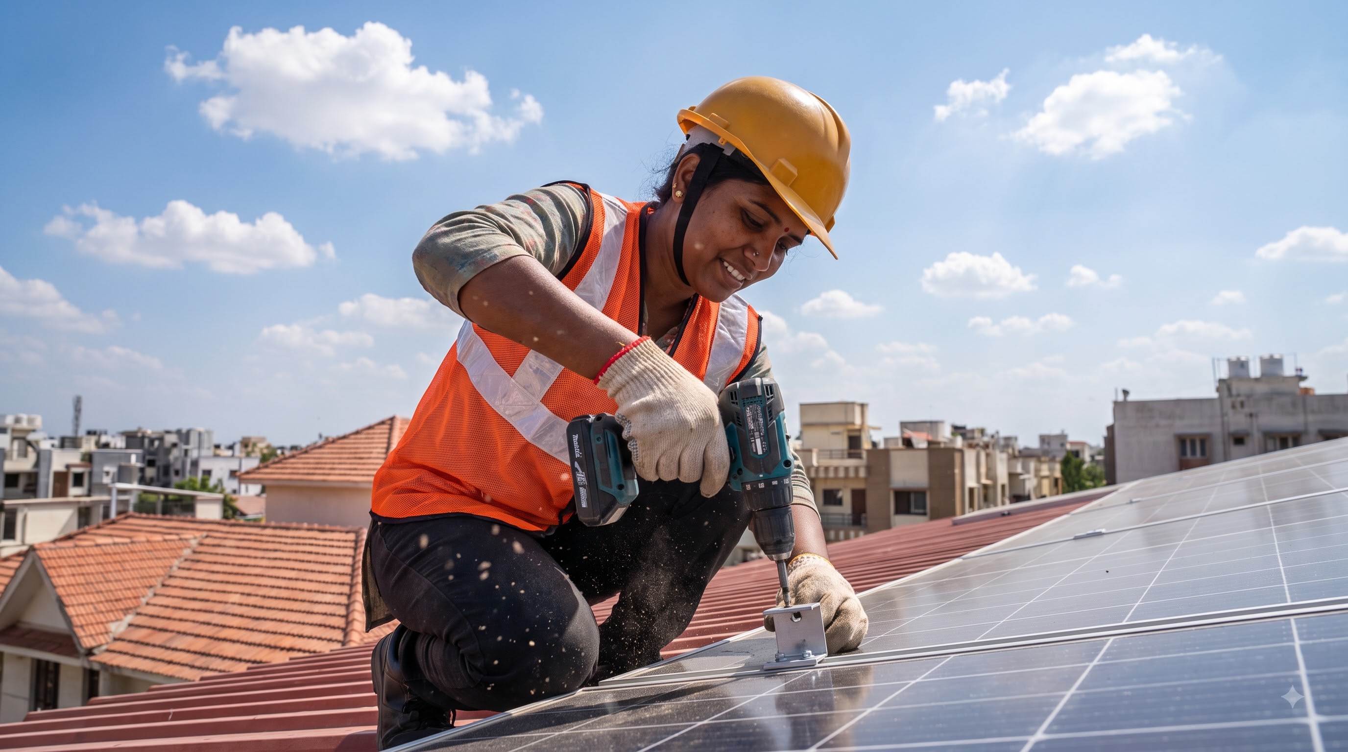Solar Didi Rooftop Panel Installation